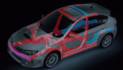 WRXSTI 2013 Advanced Ring-shaped Reinforcement Frame