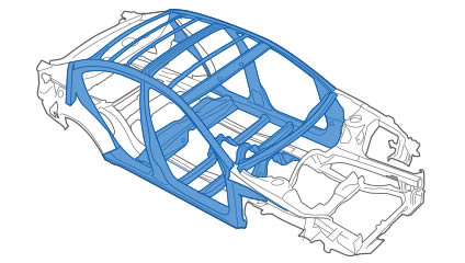 Subaru Legacy 2013 Advanced Ring-shaped Reinforcement Frame