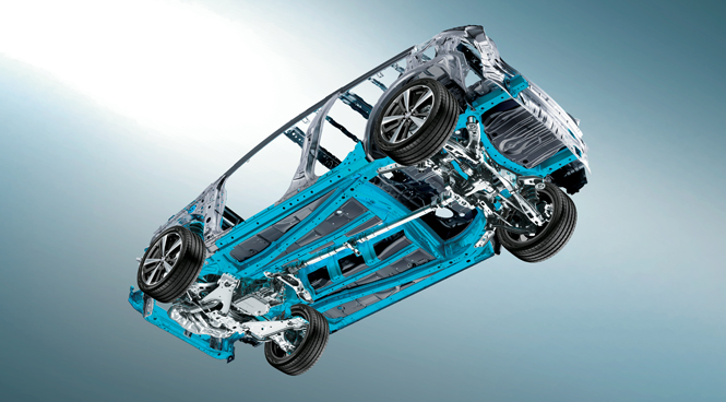 The rigidity and structural strength of the Subaru Global Platform